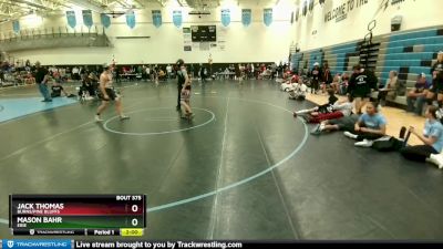 126-128 lbs Round 4 - Jack Thomas, Burns/Pine Bluffs vs Mason Bahr, Erie