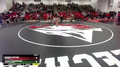 157 lbs Champ. Round 2 - Yusuf Muhammad, Rocky Mountain vs Hassin Maynes, Central-GJ