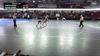 100 lbs Cons. Semi - Aliayha Torres, Middleton vs Maritza Medina, Caldwell