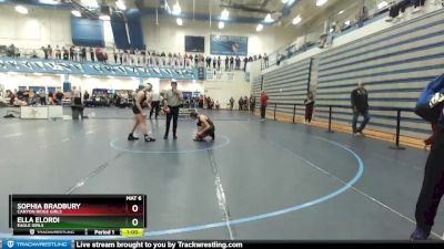 152G Cons. Semi - Ella Elordi, Eagle Girls vs Sophia Bradbury, Canyon Ridge Girls