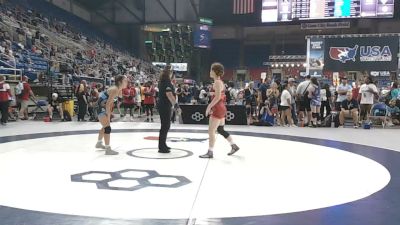 120 lbs Champ. Rd Of 64 - Saphira Hamill, Maryland vs Gabrielle Severin, New York