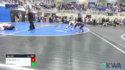 61 lbs Semifinal - Jean-Pierre DeJesus, Team Of Hard Knox vs Kopelan Kirby, Tahlequah Wrestling Club