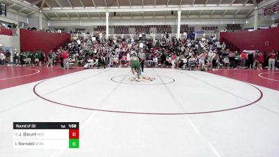 144 lbs Round Of 32 - Jaredd Blount, Holy Innocents' Episcopal vs Isaac Soricelli, Blessed Trinity