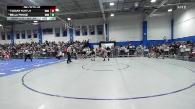 185 lbs Quarterfinal - Teagan Norton, Wakefield vs Bella Prince, North Andover
