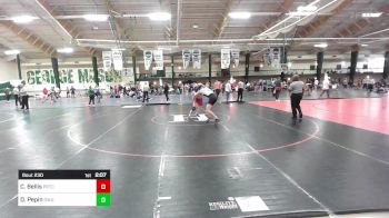157 lbs Quarterfinal - Caden Bellis, PRTC vs Drew Pepin, Gardner-Webb