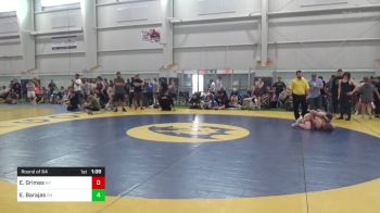 126-C lbs Round Of 64 - Eli Grimes, NY vs Estevan Barajas, OH