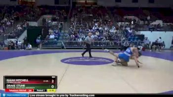 184 lbs Champ. Round 1 - Isaiah Mitchell, Luther College vs Drake Stuhr, Nebraska Wesleyan University