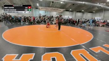 132 lbs Champ. Round 1 - Bret Coates, La Junta vs Jayden Engram, Cheyenne Mountain