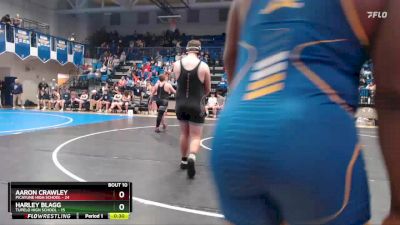 285 lbs 2nd Wrestleback (8 Team) - Caeden Hill, Tupelo High School vs Micah Williams, Picayune High School