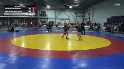 117 lbs 5th Place Match - Deirdre Toyomura, Simpson vs Cheyenne Mulford, Cornell College