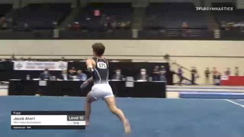 Jacob Ahart - Floor, Mini-Hops Gymnastics - 2021 USA Gymnastics Development Program National Championships