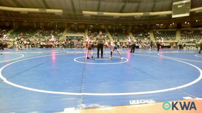 70 lbs Consi Of 4 - Ryder Smith, HBT Grapplers vs Kylie Kehl, Sallisaw Takedown Club