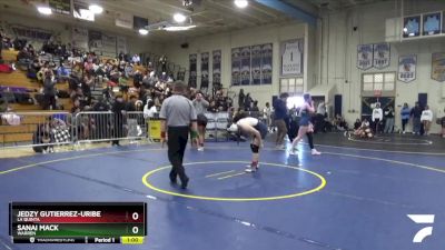 135 lbs Cons. Round 4 - Sanai Mack, Warren vs Jedzy Gutierrez-Uribe, La Quinta