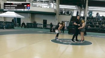 160 lbs Quarterfinal - Brynn Green, Albion vs Sophia Bassino, Northern Michigan University