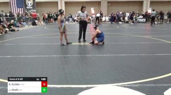 89 lbs Consi Of 8 #2 - Alexander Guillen, Lion Of Judah Wr Acd vs Jayden Abafo, Mid Valley Wolves Wr Acd