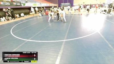 157-161 lbs Round 2 - Aaron Wilson, Iowa vs Tristan Sinnard, Moen Wrestling Academy