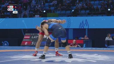 79 kg Qualif. - Alans Amirovs, Latvia vs Sungho Lee, Korea