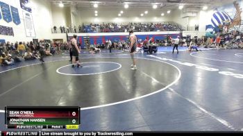 175 lbs Champ. Round 2 - Jonathan Hansen, Timberlake vs Sean O`Neill, Kootenai Classical