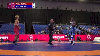 97 kg Semifinal - Alan Vera, USA vs Luillys Perez, VEN