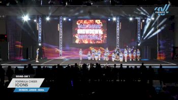 Formula Cheer - Icons [2023 L2 Junior - Small Day 1] 2023 GLCC Schaumburg Grand Nationals