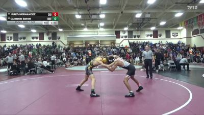 126 lbs Cons. Round 2 - Jared Hernandez, Clarion-Goldfield-Dows vs Quentin Smith, Hinton