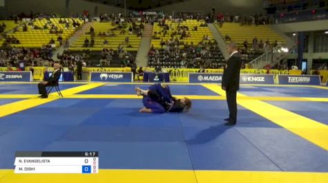 NICOLE EVANGELISTA vs MAYARA OISHI 2018 World IBJJF Jiu-Jitsu Championship