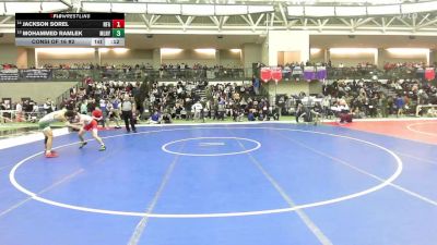 132 lbs Consi Of 16 #2 - Jackson Sorel, Norwich Free Academy vs Mohammed Ramlek, Maloney