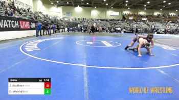 108 lbs Quarterfinal - Zachary Southern, Hesperia vs Owen Marshall, Mat Demon Wrestling Club