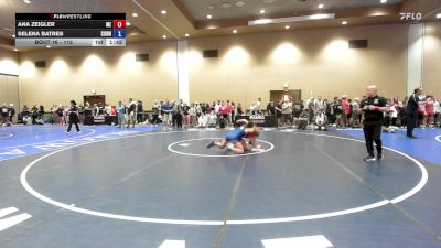115 lbs Champ. Round 1 - Ana Zeigler, Maine vs Selena Batres, Connecticut
