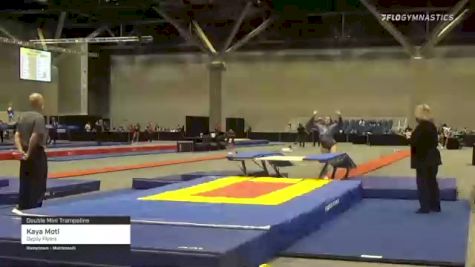Kaya Motl - Double Mini Trampoline, Gypsy Flyers - 2021 USA Gymnastics Championships