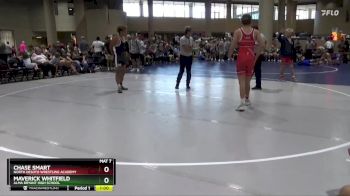 157 lbs Cons. Round 3 - Chase Smart, North DeSoto Wrestling Academy vs Maverick Whitfield, Alma Bryant High School