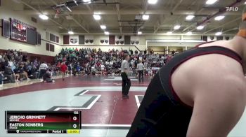 132 lbs Round 3 - Easton Sonberg, Osage vs Jericho Grimmett, Denver