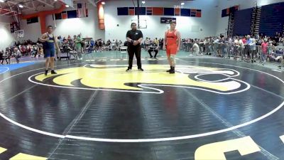 215 lbs Quarterfinal - Colby Cox, PWC vs Bentley Fleshman, PWC