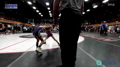 52 lbs Quarterfinal - Bowen Brown, Shelton Wrestling Academy vs Ivan Torres, Chickasha Youth Wrestling