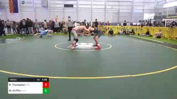 145 lbs Prelims - Ricky Thompson, Nor Cal Wr Ac vs Myles Griffin, Cfwa@lhp