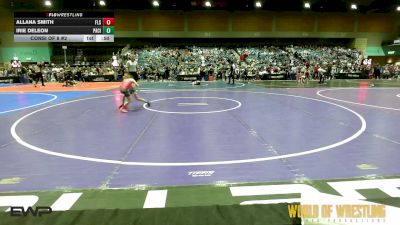 54 lbs Consi Of 8 #2 - Allana Smith, Florida Scorpions vs Irie Deleon, Pacific Edge Wrestling