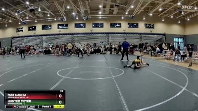 76 lbs Round 3 (8 Team) - Max Garcia, Virginia Patriots vs Hunter Meyer, Brawler Elite