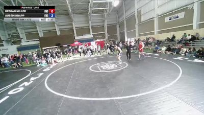 175 lbs Quarterfinal - Keegan Miller, Hurricane Wrestling Club vs Austin Knapp, Champions Wrestling Club