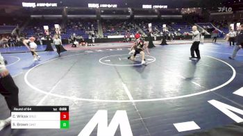 165 lbs Round Of 64 - Connor Wilcox, Greater Lowell vs Seamus Brown, Canton