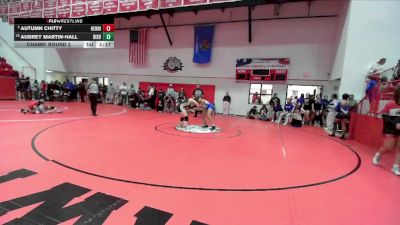 HS 145 lbs Champ. Round 2 - Autumn Chitty, Henrietta vs Aubrey Martin-Hall, BIXBY