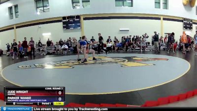 132 lbs Cons. Round 2 - Jude Wright, Indiana vs Parker Wanke, Vincennes Grapplers Wrestling Club