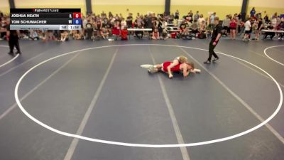 165 lbs Champ. Round 1 - Joshua Heath, IL vs Tom Schumacher, WI