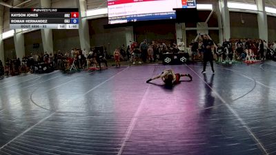 93 lbs Cons. Semis - Kayson Jones, Arizona vs Roman Hernandez, California