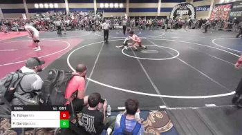 109 lbs Consi Of 16 #1 - Nathan Itchon, Silverback WC vs Parker Garcia, Sanderson Wr Ac