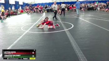 52 lbs Round 5 (8 Team) - Trenton Maloney, Ohio Gold 10k vs Leyton Boyd, Killer Elite
