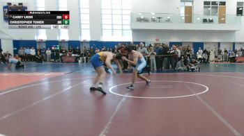 175 lbs Champ. Round 1 - Casey Liess, Northfield Mt Hermon vs Christopher Tomer, JW Robinson