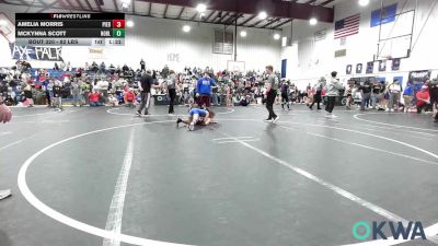 82 lbs Rr Rnd 2 - Amelia Morris, Piedmont vs McKynna Scott, Noble Takedown Club