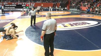 1A 157 lbs Cons. Round 3 - Dylan Galvez, Chicago (C. Hope Academy) vs Owen McGinnis, Toledo (Cumberland)