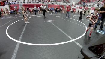 49 lbs Consolation - Braxton Baker, Comanche Takedown Club vs Nixon Coyle, Standfast