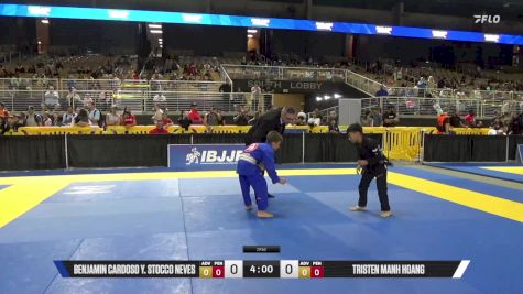 Benjamin Cardoso Y. Stocco Neves vs Tristen Manh Hoang 2025 Pan Kids Jiu-Jitsu IBJJF Championship